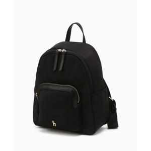 [헤지스ACC] 블랙 단색 나일론 미니 백팩 HIWA5E452BK