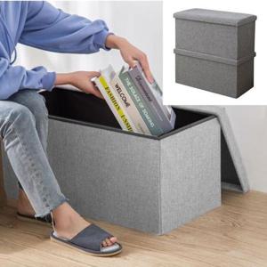 화장대 폴딩박스 사각스툴 접이식 패브릭리빙박스 수납의자 정리함 스툴 화장대의자 패브릭 스 인테리어