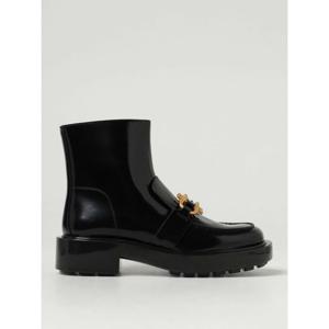 [BOTTEGA VENETA] 라프리마 여성 플랫 앵클 부츠 Monsieur 인 브러쉬드 레더 763861 V28R0 1000 블랙 /6