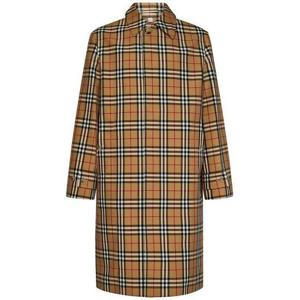 (명품) 버버리 빈티지 체크 코트 8072017