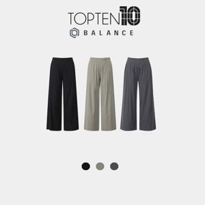 [정가49900원] 여성 탑텐밸런스 프리미엄 수퍼 스트레치 와이드 팬츠 MBF5PT2217 BS