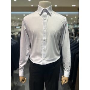 [리얼지오지아][25SS] 남성 시그니쳐화이트 슬림핏 링클프리 드레스셔츠 ADF2WD1901
