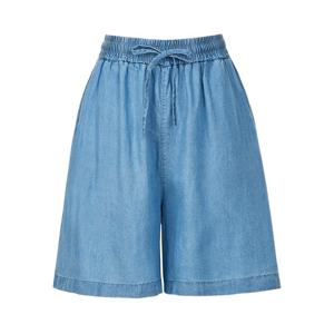 FOCUS  밴딩 텐셀 와이드 데님 4부 팬츠 PBBF5M1PT7361