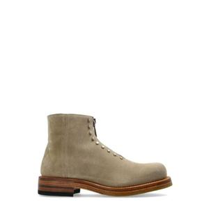 알렉산더 맥퀸 스터드 지퍼 디테일 앵클 부츠 831111WIAGH 2010 TP942937611