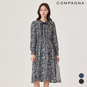 [꼼빠니아] 리본타이쉬폰원피스_CACS2-WOP130