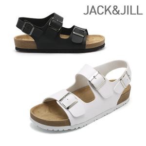 잭앤질 남성용 버클 벨크로 샌들(JB2386M)