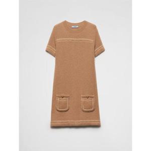 프라다 숏 원피스 23A081ISX F0040 Camel