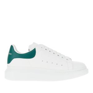 알렉산더맥퀸 화이트 가죽 오버사이즈 스니커즈 553680 WIAEE 9