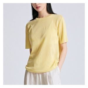 [스파오][COOLTECH] 린넨라이크 반팔 니트 (SPKWC37U01-T)