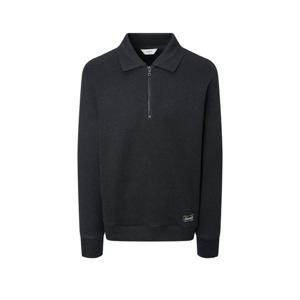 헤지스  25FW  남성 니트라이크 카라형 하프집업 맨투맨티셔츠 HZTS5D602CG