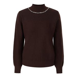 FOCUS   인베스트  큐빅 미들 넥 골지 니트 PBINF5F1KT2161