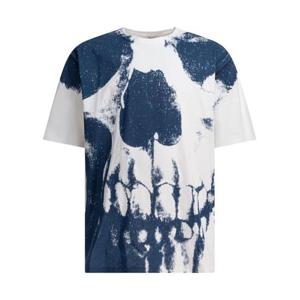 알렉산더 맥퀸 반팔 티셔츠 815067QTAC50978 Blue