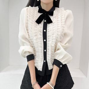 [금찌]금찌 젠가 프릴 가디건 JK7453