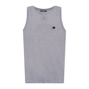 돌체앤가바나 슬리브리스 크루넥 코튼 티셔츠 G8QJ5TG7N7A S829