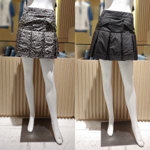 [파리게이츠]521E4PC482-여성 패딩 플리츠 스커트-(25년겨울)