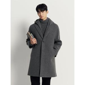 [빈폴멘] 울 후드 코트  애쉬 (BC5Y30C244)