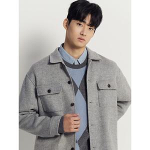 [빈폴멘] 핸드메이드 아우터형 셔츠  그레이 (BC5Y64C833)