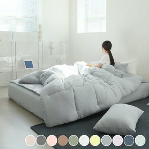 [올리비아데코] 먼지없는 워싱 양면 차렵이불(Q)