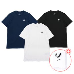 [나이키]NSW 클럽 반팔 티셔츠 NI-TT2 3종 택1 (쇼핑백증정)