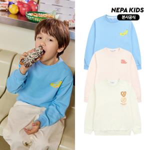 [네파키즈/택가65,000] KJC5321 PSE 구디 맨투맨 본사직영