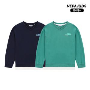 [네파키즈/택가69,000] KKC5303 브이 찬스 맨투맨 본사직영