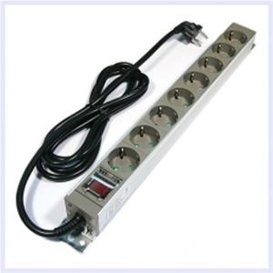 랙용 8구 16A 멀티탭 2.5M 랙장착멀티탭 과부하차단