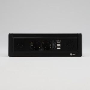 BIS 빌트인 가구 매입 콘센트 BID-202MBT 블랙