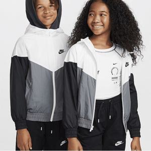 나이키키즈바람막이 OQC FZ5516-100 나이키 스포츠웨어 윈드러너