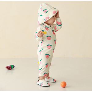 [삐까부]자몽 유아 수영복 래쉬가드 자외선 차단 아기 수영복