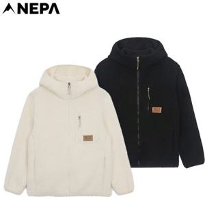 [네파][뽀글이 후리스](7KF6161)_남여 공용 데일리 본딩 뽀글이 플리스 후드 집업자켓