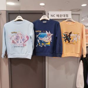 [오후]포켓몬 융기모 스웨트셔츠 OHMA24T2C