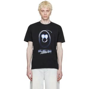 25 FW 이티스 남성 블랙 제이 스마일리 티셔츠 231640M213024