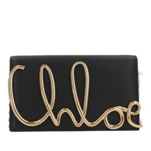 끌로에 오버사이즈 골드 시그니처 체인 숄더백 CHC24WS514 O320
