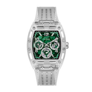 게스 게스시계 남성 남자 화이트 그린 레진시계 GW0499G8