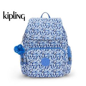 [키플링]키플링 가벼운 데일리백팩  시티집 S 크레이지 리브스 KPABA09 CZLV
