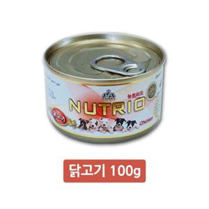 강아지 monge 치킨 100g 바우와우 사각캔