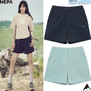 [네파] 여성 여름 안유진 반바지 컴포 우븐 카고 하프 팬츠 7K41760