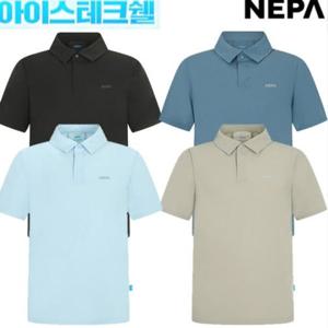 [네파] 남성 아이스 테크쉘 폴로 반팔 티셔츠 이월상품 7J35202