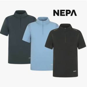 [네파] 남성 트레일 레볼루셔널 반팔 집업 티셔츠 7J35425