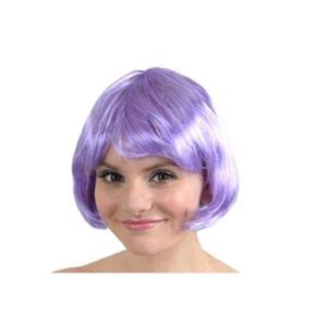 코스프레 단발머리 가발 퍼플 패션잡화 패션가발 연말파티 파티용품 파티소품