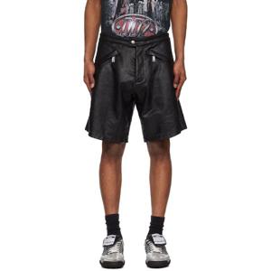 디스퀘어드2 반바지 블랙 빅 박서 바이커 쇼츠 251148M193003