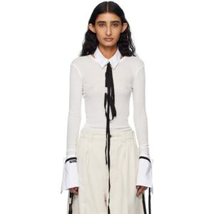 앤드뮐미스터 티셔츠 화이트 피에네 티셔츠 251378F110001