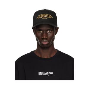 디스퀘어드2 볼캡 블랙 마초 볼캡 251148M139022
