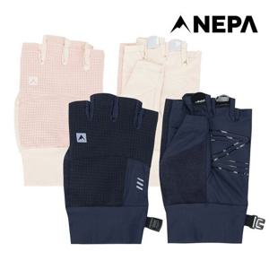 [네파] 여성 봄 여름 메쉬믹스 스트레치 등산 반장갑 7L48110
