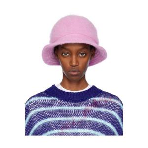 마르니 버킷햇 SSENSE 익스클루시브 핑크 퍼리 버킷햇 241379F015002