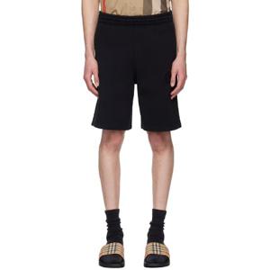 버버리 반바지 블랙 EKD 쇼츠 242376M193006