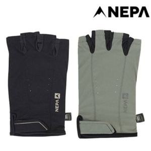 [네파] 남성 베이지 고밀도 스트레치 등산 반장갑 7K38106