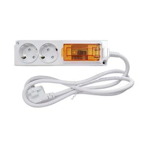 4000W 대용량 mjm-njc216 누전차단 1.5m 미주 멀티탭 2구