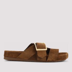 로에베 이지 부클 슬라이드 샌들 L815465XAL 3100