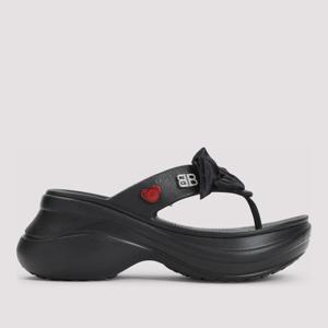 발렌시아가 통 플랫폼 크록스 샌들 825201 W0FP4 1180